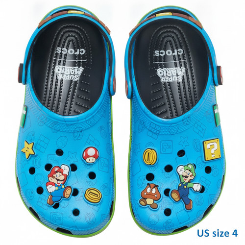 Crocs super mario classic clog - classic,
